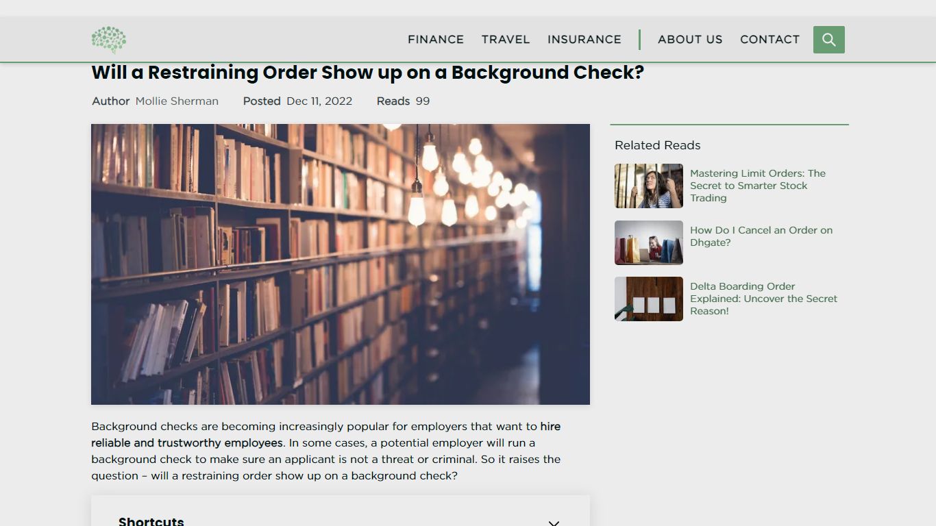 Will a Restraining Order Show up on a Background Check? - CGAA